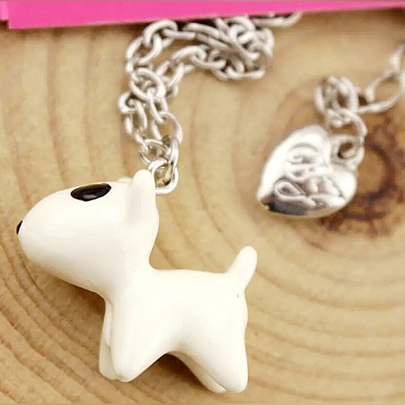 Silver plated chain Bull Terrier necklace BOGO - Picture 6 of 14
